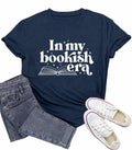 Wlen Teacher Reading T-Shirt Women Blue Soft Polyester Size XX-Large by Deal US