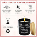 GAUDORA Vanilla Lavender Scented Soy Wax Candle 10oz Funny Retirement Gift by Deal US