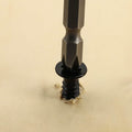 Fayeploo #10x3/4" Flat Head Wood Screws 50pcs Black Oxide Stainless Steel by Deal US
