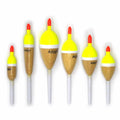 Dimatteo Slip Sticks Floats 6 pcs Oval 1.1/8"-3/4", Pencil 3/8", Cylinder 1/2" by Deal US