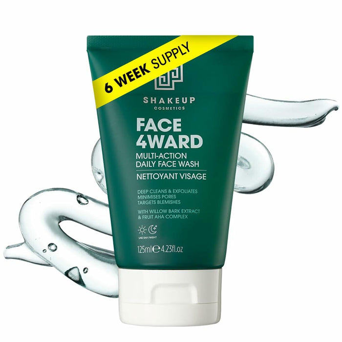 BestBy11/25 Shakeup Cosmetics Mens Face Wash Deep Clean Exfoliate 125ml by Deal US