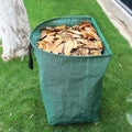 Sheporse 2-Pack 53 Gallon Reusable Garden Bags Green Yard Waste Polyethylene by Deal US