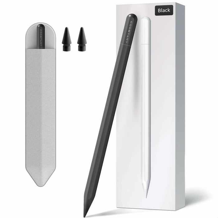 COOSTART Stylus Pen for iPad 9th&10th Gen, 5 Min Fast Charge, Black by Deal US