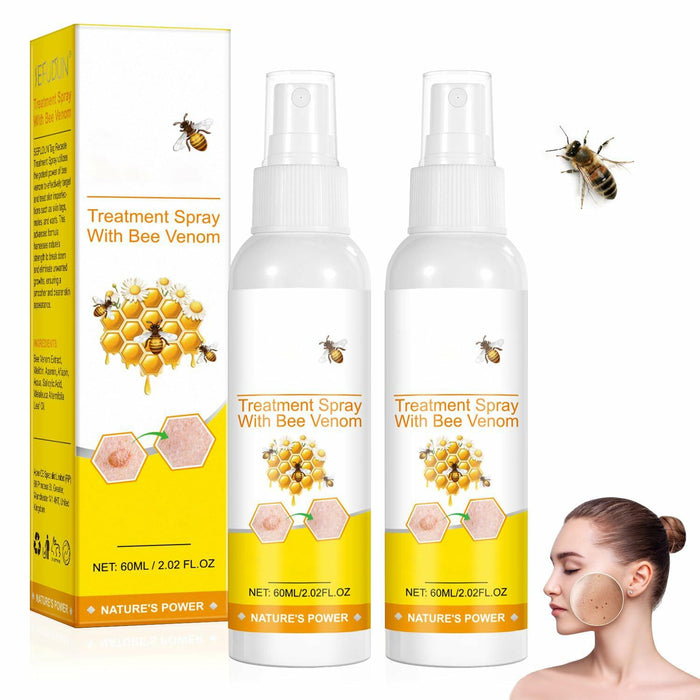 Plresen Bee Venom Skin Treatment Spray Hydrating Moisturizing 2.02oz 2PCS by Deal US