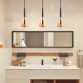 Hinio Modern Adjustable Pendant Lights Kitchen Island Gold Black 2-Pack by Deal US