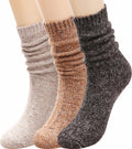 TINTAO Women's Cotton Knit Thick Warm Wool Crew Socks Multi-07 Size 5-10 by Deal US