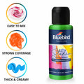 BLUEBIRD Studio Pearlescent Acrylic Paints 6-Pack 0.85oz Each by Deal US