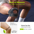 SOLOEVER Patella Knee Brace Dual Support Strap Gel Pad Adjustable Black by Deal US