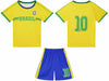 Yanzeeg Youth Soccer Jersey Football Training Shirt Brasil 30 Regular Size 30