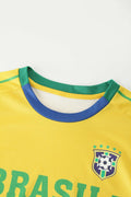Yanzeeg Youth Soccer Jersey Football Training Shirt Brasil 30 Regular Size 30 by Deal US