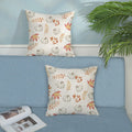 OFIRD Fall Decor Pillow Covers 20x20 White Pumpkin Maple Leaves Pack of 2 by Deal US
