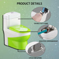 DAKOELWP Toilet-Shaped Butane Jet Torch Lighter Green Windproof Camping by Deal US