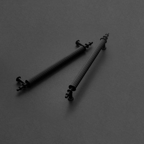 NOKESS 30 Pack 7.9" Matte Black Cabinet Pulls 5" Hole Center Kitchen by Deal US