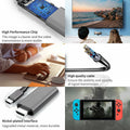 C.CURTING Switch Dock for N/S OLED 4K HDMI USB 3.0 Type C PD Charge Gray 2M by Deal US