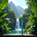 Calsgkspray Green Wide Head Fine Bristle Portable Manual Toothbrush by Deal US