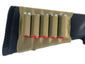 Krevis Shotgun Elastic Buttstock Ammo Sleeve Tan Elastic Polyester by Deal US