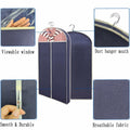 DYYHSDPU Garment Bags 3 Pack Suit Storage Hanging Clothes Black 50x24 Inch by Deal US