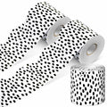 PerKoop Bulletin Board Borders 2 Rolls 131ft Dots White Background by Deal US