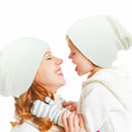Zion Praiser 2PCS Family Beanie Hat Winter Knitted Warm Caramel Acrylic US 2-6 by Deal US