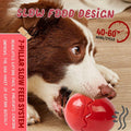Jestrem Dog Ball Stuffable Chew Toy Treat Dispensing 4.49" Medium Large by Deal US