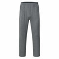MoFiz Men's Pajama Set Short Sleeve T-Shirt & Shorts Dark Gray/Black Size 2XL by Deal US