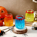 Maxcheck 6 Pack 18oz Stemless Halloween Wine Glasses Clear Bloody by Deal US