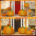 Leinuosen Halloween Jack-o-Lantern Cardboard Stand-Ups 19"-39" 3PCS Yellow by Deal US