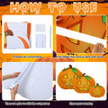 Leinuosen Halloween Jack-o-Lantern Cardboard Stand-Ups 19"-39" 3PCS Yellow by Deal US