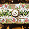 HEETON Farm Boy Three Party Plate 9in Red Green Animal Print Birthday by Deal US