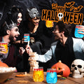 Maxcheck 6 Pack 18oz Stemless Halloween Wine Glasses Clear Bloody by Deal US