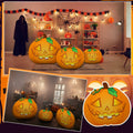 Leinuosen Halloween Jack-o-Lantern Cardboard Stand-Ups 19"-39" 3PCS Yellow by Deal US