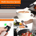 Generic Measuring Spoon Double End Adjustable 1/8 Tsp to 1 Tbsp Black/White by Deal US