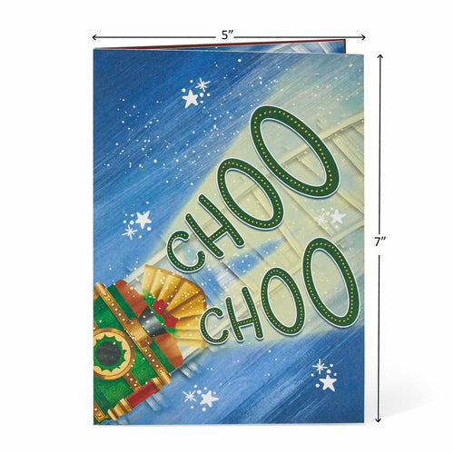 POPWOW Christmas Tree 3D Pop Up Card 5x7 with Envelope & Message Note by Deal US