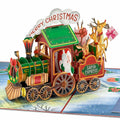 POPWOW Christmas Tree 3D Pop Up Card 5x7 with Envelope & Message Note by Deal US