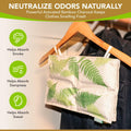 ACKU10 Bamboo Charcoal Odor Absorber for Clothing Closets 1-Pack Off White by Deal US