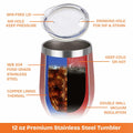 NewEleven 12 Oz Mamasaurus Stainless Steel Tumbler - Funny Mom Gift by Deal US