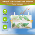 ACKU10 Bamboo Charcoal Odor Absorber for Clothing Closets 1-Pack Off White by Deal US