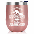 NewEleven 12 Oz Mamasaurus Stainless Steel Tumbler - Funny Mom Gift by Deal US