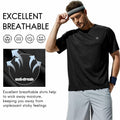 Haimont Men's Quick Dry Active Gym T-Shirt Army Green Size M by Deal US