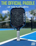 The Flat Smacker Raw Carbon Fiber Pickleball Paddle USAPA Approved by Deal US