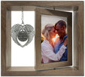 Mayamila Memorial Picture Frame 4x6 Brown Angel Wings Sympathy Gift by Deal US