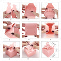 Kslong 50pcs Purple Butterfly Favor Boxes Small Gift Party Decoration by Deal US