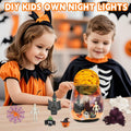 FYHMDC Halloween Light-Up Terrarium Kit LED Night Light Boys Ages 4-12 by Deal US