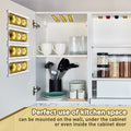 Threehoney Adhesive Coffee Pod Holder 8 Pack Holds 20 Capsules Wall Mount by Deal US