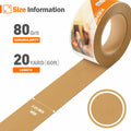 Kendo Premium 220 Grit Longboard Sandpaper 2-3/4" Wide Gold 20 Yard Roll by Deal US