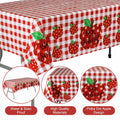 Zhehao 195 Pc Back to School Party Tableware Set Apple Red White Green by Deal US