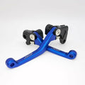 Generic Pivot Brake Clutch Levers Yamaha YZ65-450F Motorcycle Blue by Deal US
