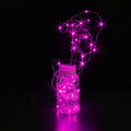 CYLAPEX 6 Pack Pink Fairy Lights String Battery Operated 3.3ft 20 LEDs by Deal US