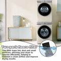 Wshxjzyay 2 Pack WH01x35719 Lint Filter Washer Dryer Combo Black by Deal US