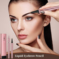 YIWANLLE 3D Microblading Eyebrow Tattoo Pencil Waterproof C-Gray 1 Count by Deal US